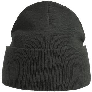 Atlantis Unisex Adult Pure Recycled Beanie / Dark Grey Melange